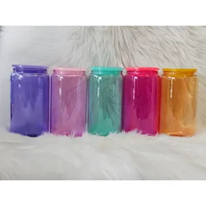 Bicchiere in Plastica Colorato A25pen 16z Non Effetto Neve - Product Image 1