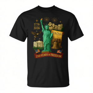 T-Shirt Promozionale 'Noi il Popolo' 250 Anni di Libertà, Commemorativa del 1776-2026, 250° Anniversario - Product Image 2