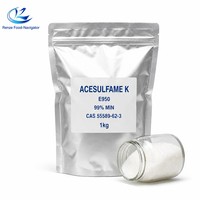 Acesulfame K en poudre de qualité alimentaire E950, édulcorant haute intensité, additif cristallin blanc pour boissons, boulangerie et confiserie