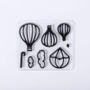 Ballons à Air chaud nuage Fondant Cutter ensemble en plastique <span class=keywords><strong>emporte</strong></span>-pièce moule artisanat polymère argile Cutters - Product Image 3