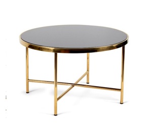 Top Quality 2025 Modern Design Furniture <b>Side</b> <b>Table</b> Black Color Eco Friendly <b>Round</b> Shape Coffee <b>Table</b> for Bed Room Decoration - Product Image 2