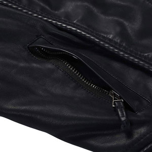 Precio al por mayor MOQ bajo Chaquetas de cuero para mujer Ropa de invierno de manga larga Chaquetas de cuero genuino para mujer 2025 - Product Image 5