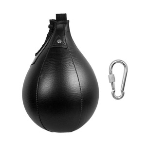 Ensemble de balles de vitesse de boxe Fitness boxe poire balle de vitesse réflexe gonfler sac de vitesse de poinçonnage accessoire de balle d'entraînement - Product Image 1