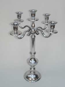 Premium Fancy Modern Luxury Hot Vantage 9 luces Candelabro con portavelas de cristal 8 brazos para decoración del hogar y bodas - Product Image 4