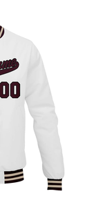 Chaqueta Varsity de Lana Bordada con Mangas de Cuero Genuino para Equipos Escolares, Chaqueta Letterman Personalizada Premium Resistente al Viento - Product Image 6