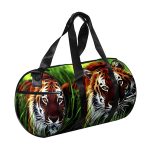 กระเป๋าเดินทางแบบถือขึ้นเครื่องหนังทำจากโพลีเอสเตอร์น้ำหนักเบาสำหรับเล่นกีฬายิมแบบย้อนยุคคลาสสิกเหมาะสำหรับวันหยุดสุดสัปดาห์ - Product Image 5