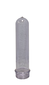 Preforma de PET Reciclable de Alta Calidad Gr.23 Hexalite Azul Claro, Tamaño de Cuello de 21.74 mm, Plástico para Botellas de Agua Puccetti - Product Image 1