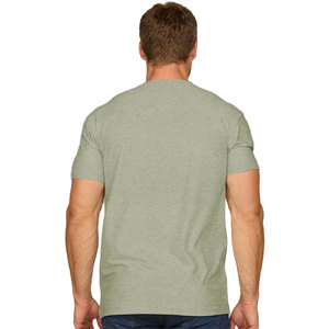 เสื้อยืดเปล่าคุณภาพสูง เสื้อผ้าผู้ชายขายส่ง รับผลิตเสื้อยืดแบรนด์ส่วนตัว ผ้าฝ้าย 100% - Product Image 5