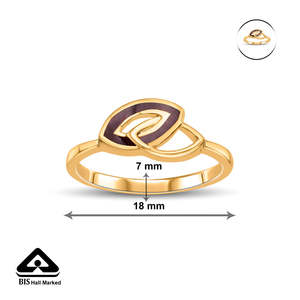 Gold Plated <b>Stainless</b> <b>Steel</b> Cluster <b>Ring</b> for Girls - Product Image 6