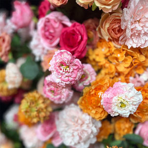 Decorazioni nuziali indiane colorate con arco di fiori artificiali per festa nuziale giovanile - Product Image 4