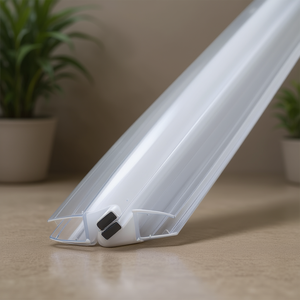 Kit Guarnizioni per Porta Doccia Koricini 4 Pezzi, PVC Trasparente 4 mm, Altezza 200 cm - Product Image 3