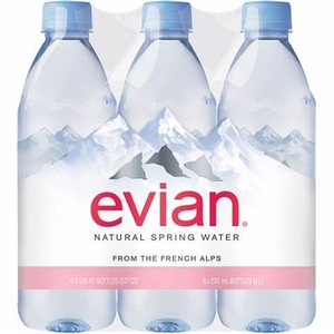 EvianEau de source naturelle 1,5 L Eau minérale purifiée des Fidji 12 unités par emballage en bouteille - Product Image 3