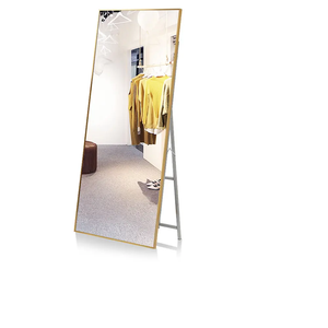 Đầy Đủ Cơ Thể Gương Thay Đồ Sàn Để Sàn Gương Hộ Gia Đình Treo Tường Kích Thước Đầy Đủ Trang Trí Nội Thất Lớn Lớn Bạc Lớp Phủ Gương - Product Image 3