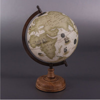 RARE Antique 9 Pouces Hammond Terrestre Monde Globe Circa 1930 s Antique Décor Insolite Vintage Éclectique Décor Début Des Années 1900