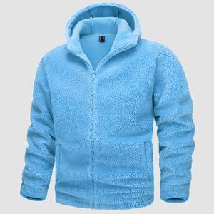 Custom Autumn & Winter 400G US Size Fleece-<b>Lined</b> Thickened Unisex Loose Solid-Color Hoodie & <b>Pants</b> 2-Piece Set - Product Image 1