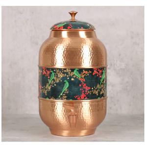 Dispensador de cobre con almacenamiento de agua, tanque hecho a mano para cocina, uso doméstico, artículos para bebidas, decora tu casa con dispensador - Product Image 5