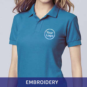 Tela elástica transpirable de algodón Kni comprimido personalizada nueva y elegante para mujer para Polo ajuste muscular de tres botones - Product Image 6