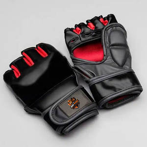Guantes de MMA de Cuero Listos para la Competencia, para Entrenamiento Profesional, con Diseño Ergonómico Ligero y Máxima Comodidad - Product Image 2