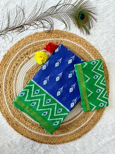 Nouveau lancement Pure Maheshwari Silk Pure Cotton Saree party wear - Product Image 2