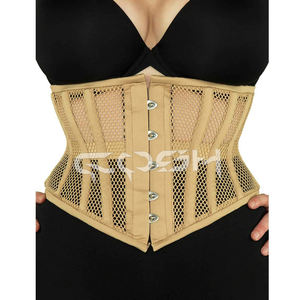 Fournisseur de Corsets Sous-Poitrine en Maille Beige pour Cincher la Taille - Product Image 5