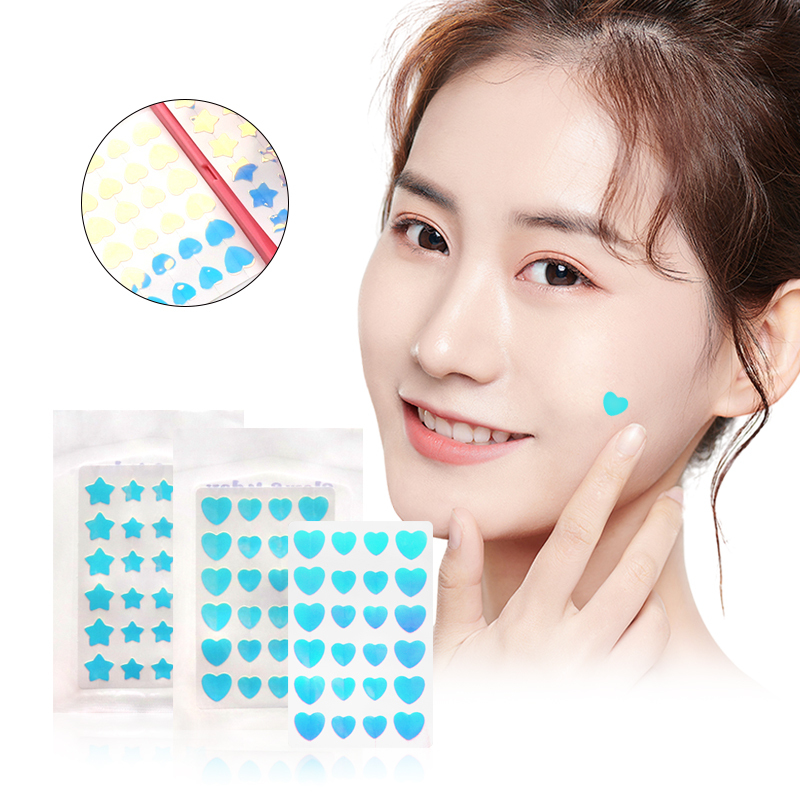 Patch hydrocolloïde de guérison de l'acné de marque privée maquillage froid patch d'acné bouton