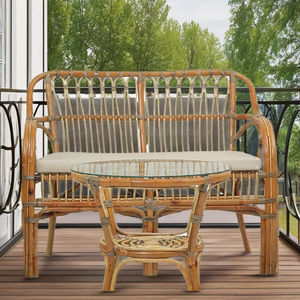 Venta caliente sofá balcón hecho a mano ratán moderno madera ratán sofá clásico de Indonesia para muebles para el hogar - Product Image 3