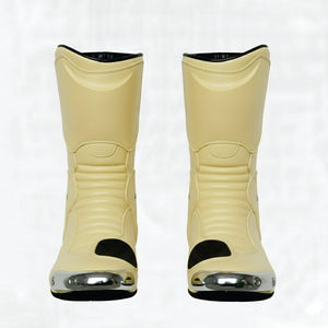 Zapatos de Motociclismo Deportivos de Cuero Impermeables y Transpirables al Mejor Precio para Carreras, para Verano, Invierno, Otoño y Primavera, para Motocross - Product Image 1