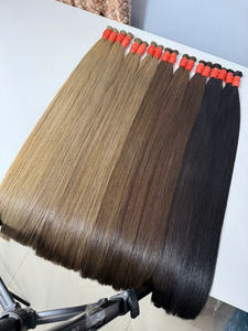 Usine en gros! Cheveux humains 100% vierges vietnamiens bruts super doublement étirés, en vrac, prix abordable et d'excellente qualité - Product Image 6