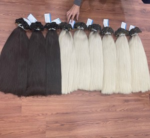 Cheveux de trame droits attachés à la main de haute qualité 100% extensions de cheveux vietnamiens bruts avec prix d'usine - Product Image 6