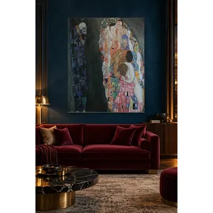 Impresión en Lienzo de Fida Klimt: Muerte y Vida - Product Image 2