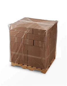 แผ่นฟิล์มใสขนาด48x40x100 "1ล้านแผ่นปิดด้านบนเป็นพาเลทโพลีถุงพลาสติกใส - Product Image 3