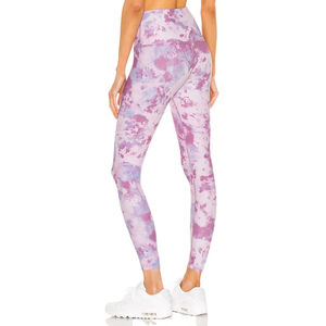 Femme Yoga Wear Sexy Women's Tie Die Set Confortable Leggings femme tie dye taille haute leggings de sport - Product Image 3