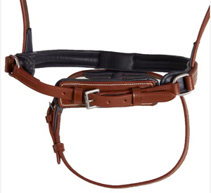 บังเหียนม้าหนังอังกฤษสำหรับขี่ม้าโลโก้ตามสั่งขนาดเต็ม /COB // X-Full สินค้าส่งออกทั่วโลก - Product Image 4