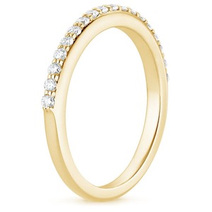 Anillo de Boda de Media Eternidad con Diamantes Cultivados en Laboratorio VVS, Romántico, Certificado por IGI, de Alta Calidad, Corte Brillante, Diseño Único - Product Image 6