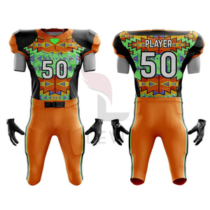 V Neck Tackle <b>Twill</b> American Football Jersey Uniform Heavyweight Fabric Heat-Transfer Printing Comfortable Fit Short Outdoor - Product Image 4