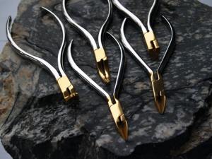 Instrumentos de laboratorio de ortodoncia, pasador de ligadura Dental para alambre Duro y suave, cortador Lingual, fuente de alimentación Manual, instrumento Dental - Product Image 2