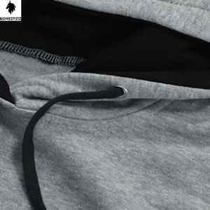 เสื้อฮู้ดสวมหัวแบบสวมหัวผ้าฝ้าย100% ของผู้ชายผ้าเทอร์รี่คุณภาพสูงลำลองน้ำหนักเบาเทคนิคพัฟทึบสำหรับฤดูหนาวดีไซน์แบบกำหนดเอง - Product Image 4