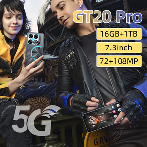 สมาร์ทโฟน GT20 Pro ระบบปฏิบัติการ Android 14 รองรับ 5G แรม 16GB ความจุ 1TB หน้าจอความละเอียดสูง HD กล้องหลัง 108MP รองรับซิมคู่ ปลดล็อคด้วยลายนิ้วมือและใบหน้า รองรับ LTE - Product Image 3