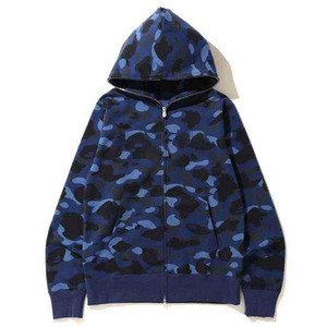 Sudadera con capucha de algodón oversize para hombre al por mayor Tela de primera calidad Sudadera con capucha cremallera completa de color fácil de personalizar. - Product Image 6