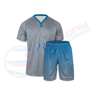 Traje de fútbol para hombre de alta calidad, camisetas y tops con estampado de logotipo personalizado, uniforme de poliéster transpirable de secado rápido, entrenamiento en caliente - Product Image 3