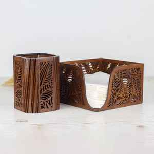 Organizador de Utensilios de Cocina de Madera Maciza de Primera Calidad, Ecológico, para Cubiertos, Cucharas, Tenedores y Espátulas - Product Image 5