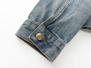 OEM <b>Custom</b> Vintage Wholesale Jean <b>Jacket</b> for Men Customized Washed Casual <b>Denim</b> Plus Size Men's <b>Jacket's</b> - Product Image 5