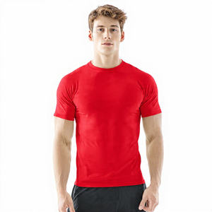 Compression Short Sleeve Rash Guard <b>Top</b> <b>Men</b> Workout Fitness Exercise <b>Top</b> <b>Men's</b> <b>Swim</b> Beach Wear Rash Guard <b>Top</b> <b>Mens</b> - Product Image 1