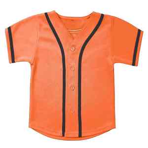 Ropa deportiva OEM con logotipo personalizado de camiseta de béisbol de secado rápido - Product Image 1