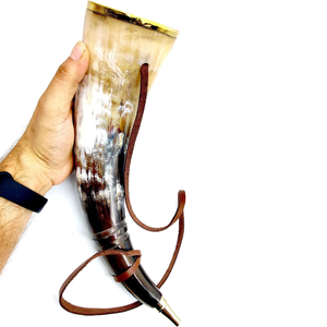 แตรเป่าไวกิ้งทำมือรูปควายเป็นมิตรกับสิ่งแวดล้อมปี100% - Product Image 5