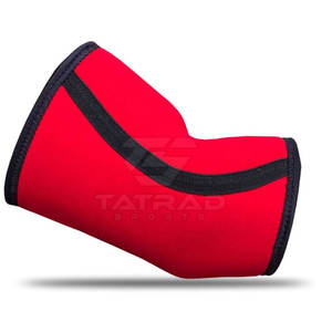 Genouillères de fitness professionnelles en néoprène avec impression de logo personnalisé, respirantes, légères, réglables, fermeture à lacets, robustes - Product Image 2