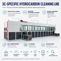 Équipement de dégraissage automatique à ultrasons à hydrocarbures, nettoyeur ultrasonique industriel pour pièces métalliques de précision 3C en acier inoxydable