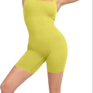 Élégant Dames Combinaison Sans Manches Stretch Fit Doux Respirant Léger Design Élégant pour Entraînement Yoga Voyage Casual Wear - Product Image 1