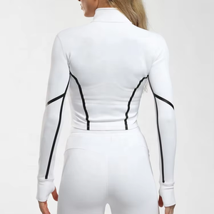 2025 nouveau vêtements de sport de haute qualité course vêtements de Sport vestes Fitness Gym femmes - Product Image 4
