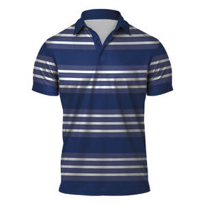 Polo de manga corta liso informal de último estilo personalizado para hombre, Polo de algodón 100% para hombre - Product Image 4